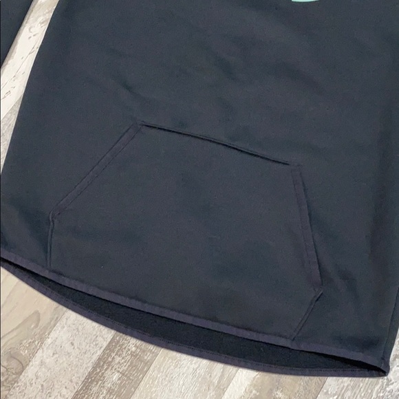 Women’s Black & Teal UA Storm Hooded Sweatshirt - Picture 4 of 8